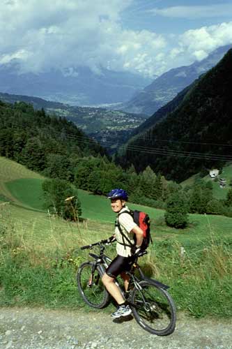 MTB  Tour bei Bionnassay
