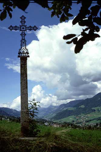 Wegkreuz bei Megeve